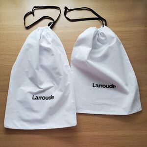 NEW Larroude Shoe Dust Bag Set